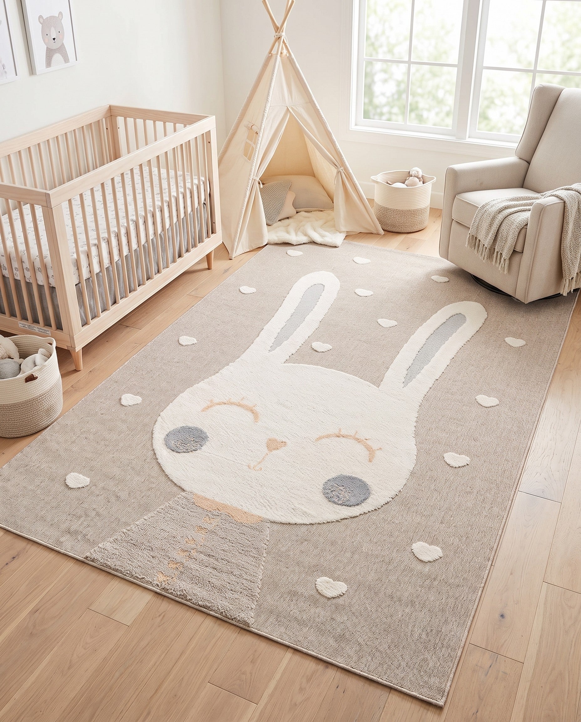 6' x 9' Whimsy Kids Rug