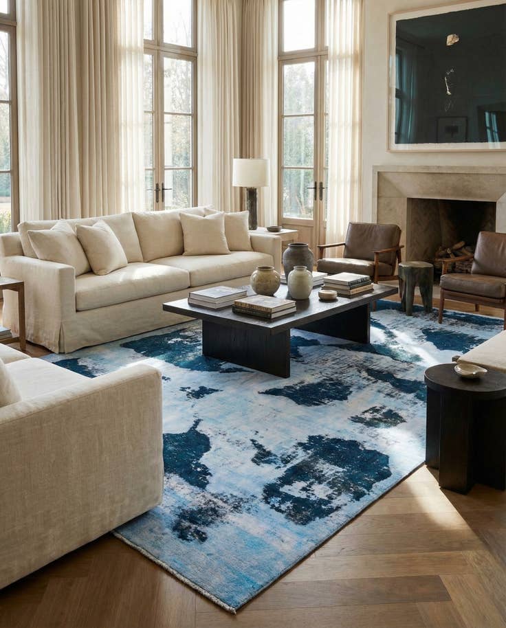 Detail image of 8' x 11' 5 Hand Knotted Ultra Vintage Persian Wool Rug