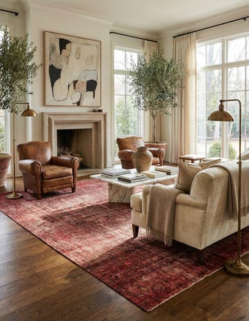 7' 8 x 12' 6 Hand Knotted Ultra Vintage Persian Wool Rug