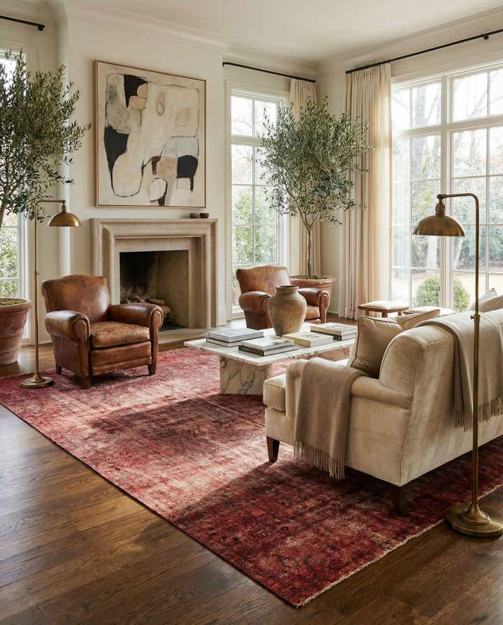 7' 8 x 12' 6 Hand Knotted Ultra Vintage Persian Wool Rug