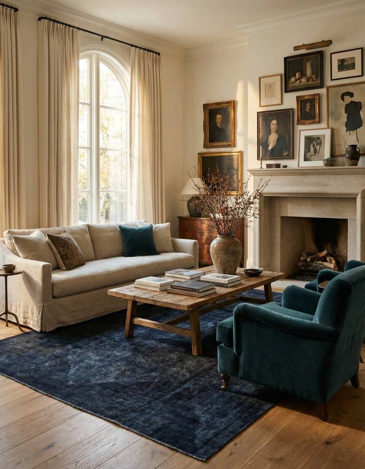 Detail image of 9' x 11' 8  Hand Knotted Ultra Vintage Persian Wool Rug