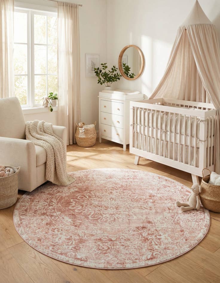 Detail image of 7' x 7' Oxford Round Rug