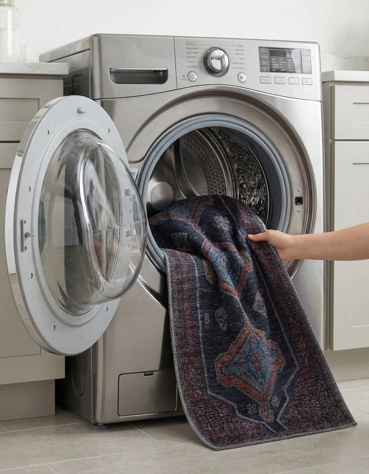 Detail image of 2' x 5'  Washable Sisu Runner Rug