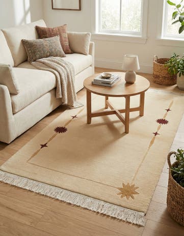 3' x 4' 10 Hand Knotted Darya Wool Rug
