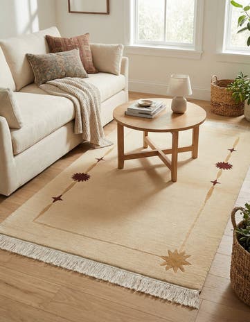 3' x 4' 10 Hand Knotted Darya Wool Rug