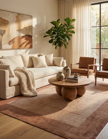 6' 6 x 9' 7 Hand Knotted Darya Wool Rug
