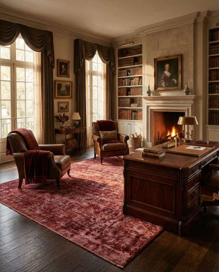 9' 8 x 12' 2 Vintage Royal Wool Rug