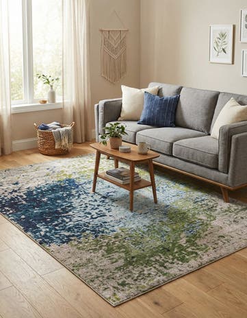 6' x 9' Washable Hyacinth Rug
