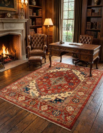5' x 6' 11 Sara Wool Rug