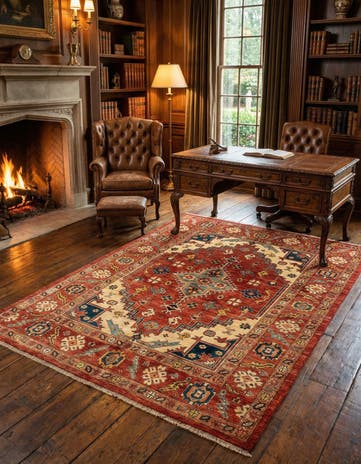 5' x 6' 11 Sara Wool Rug