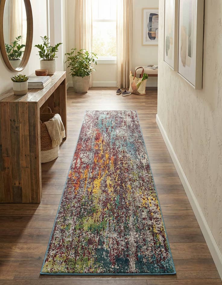 Detail image of 2' 2 x 6' Starlight Runner Rug