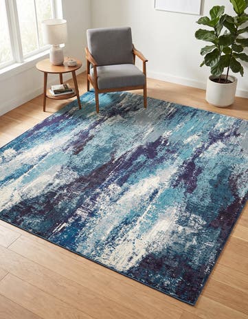 8' x 8' Washable Sevilla Square Rug