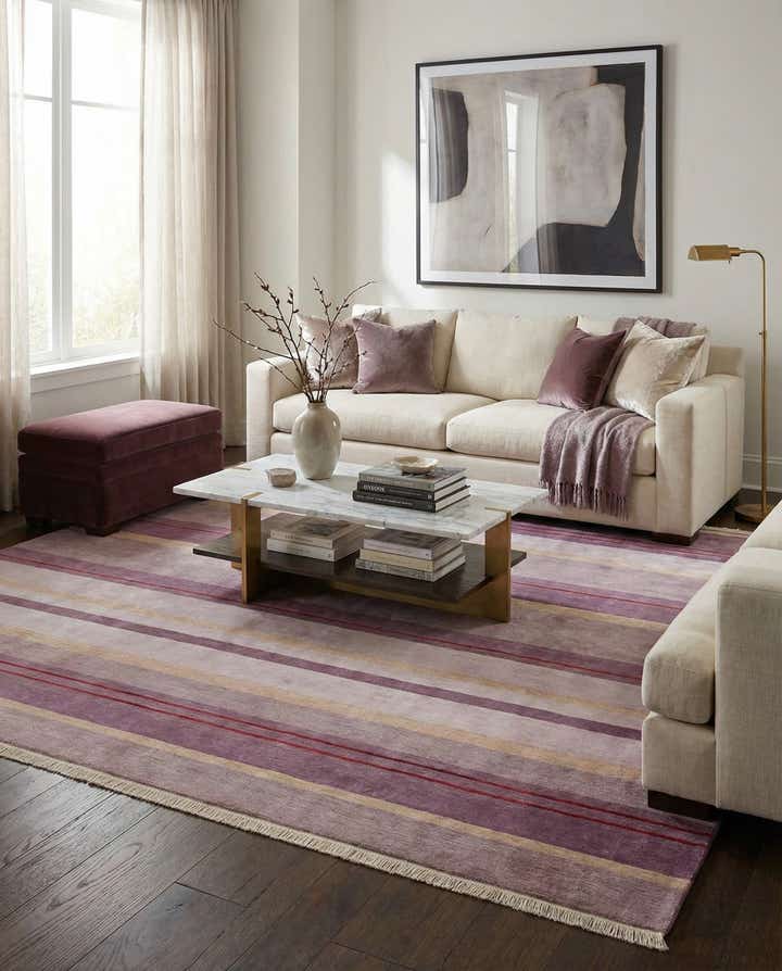 6' 6 x 9' 8 Hand Knotted Darya Wool Rug