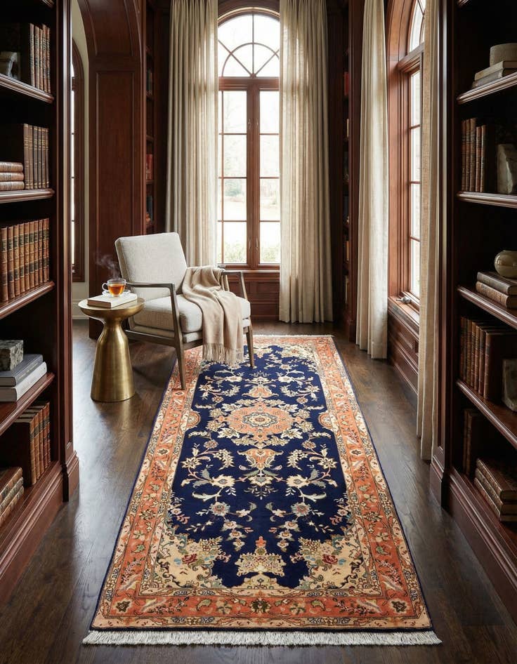 Detail image of 2' 8 x 6' 10 Tabriz Runner Rug