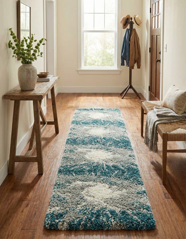 Detail image of 2' 7 x 10' Soft Touch Shag Runner Rug