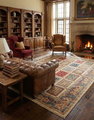 8' 3 x 11' 7 Hand Knotted Ariana Ziegler Rug