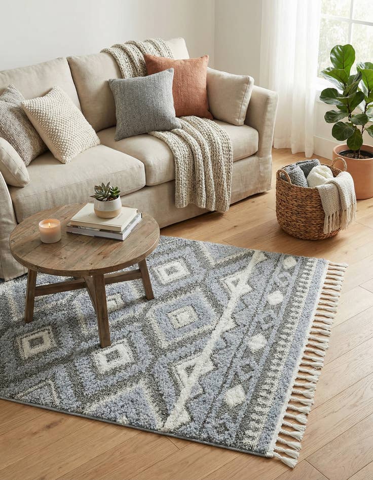 Detail image of  4' x 6' Boho Rug