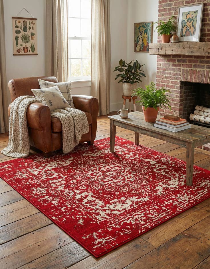 Detail image of 4' x 4' Arlington Square Rug