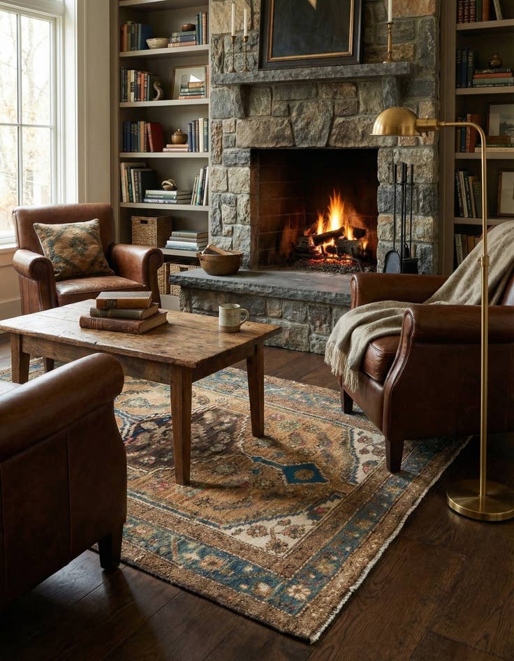 Detail image of 3' 1 x 5' 9 Hamedan Rug