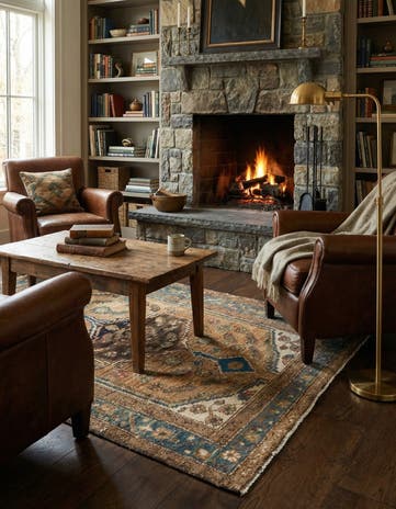 3' 1 x 5' 9 Hamedan Rug