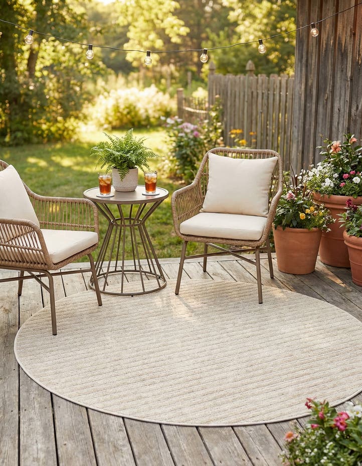 5' x 5' Easy-Clean Sabrina Soto Indoor / O...