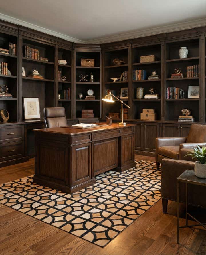 5' x 7' 10 Cowhide Rug