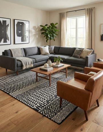 9' 10 x 9' 10 Milano Square Rug