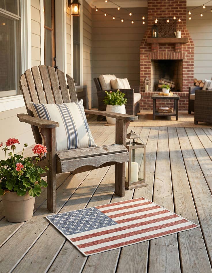 Detail image of 1' 4 x 1' 4  Washable Jill Zarin Indoor / Outdoor Sample Rug