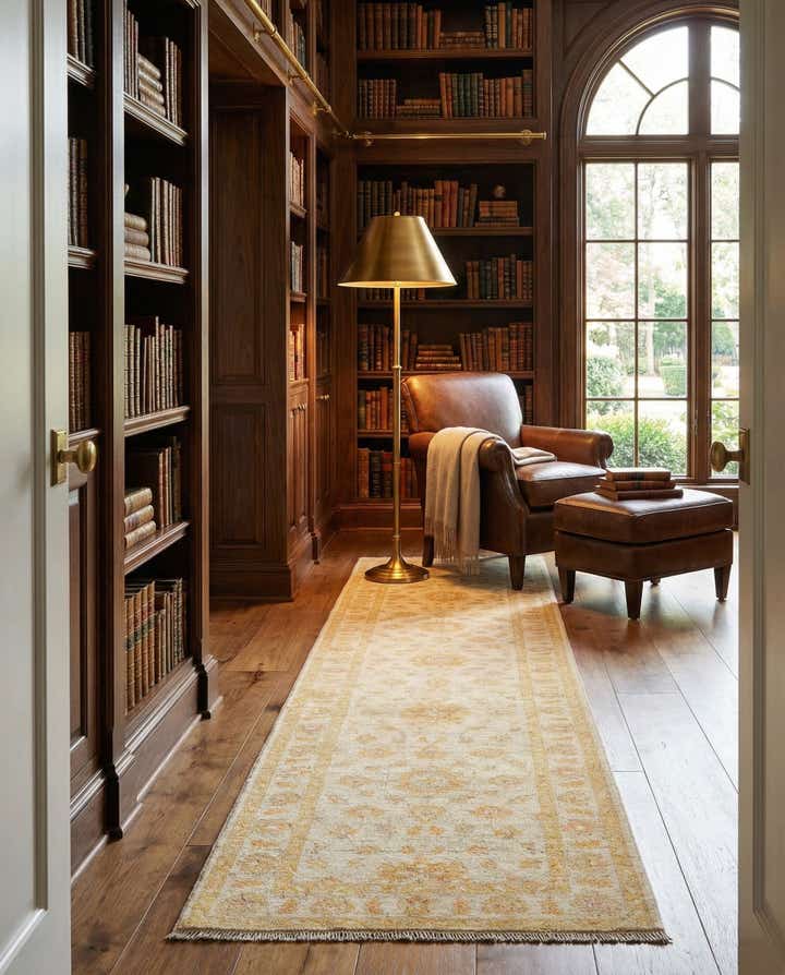 2' 6 x 12' 6 Kaizar Wool Runner Rug