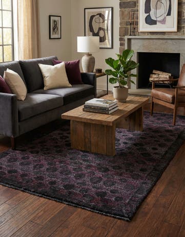 4' 8 x 7' 1 Hand Knotted Darya Wool Rug