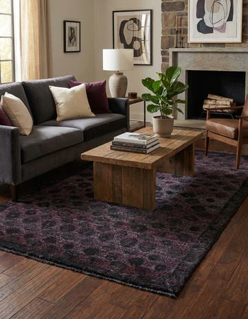 4' 8 x 7' 1 Hand Knotted Darya Wool Rug