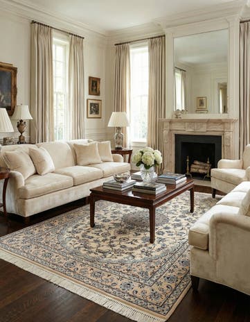 5' 9 x 8' 10 Nain Rug