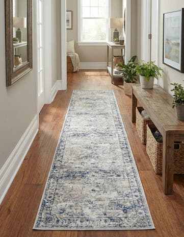 Gray Oregon Runner Rug