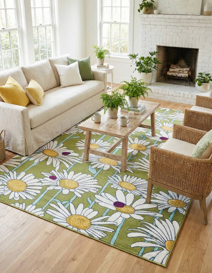 Detail image of 10' x 14' Bloom Rug