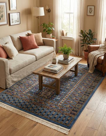 5' 3 x 7' Bokhara Rug