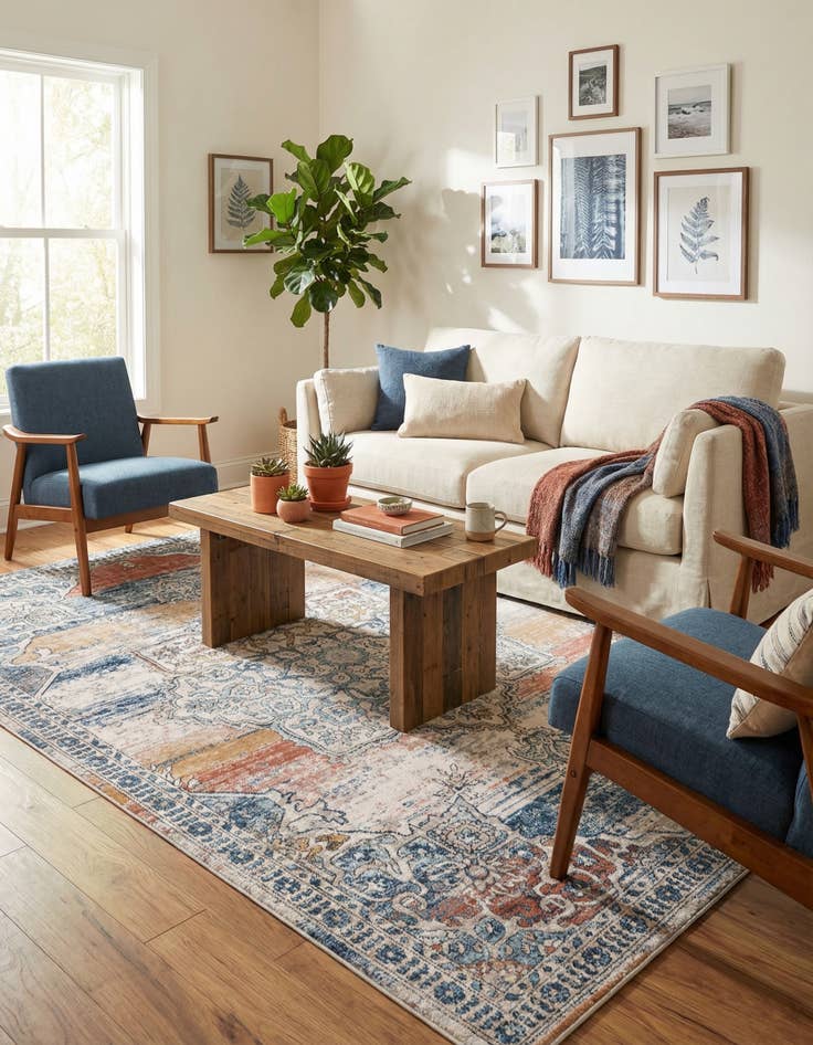 Detail image of  7' 10 x 11' Nyla Rug