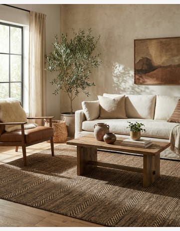 5' 6 x 8' Hand Knotted Kashkuli Gabbeh Oriental Wool Rug