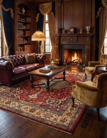 7' 3 x 9' 11 Sara Wool Rug