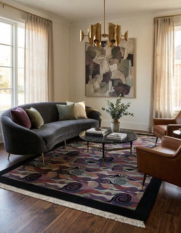 6' 6 x 9' 5 Scala Rug