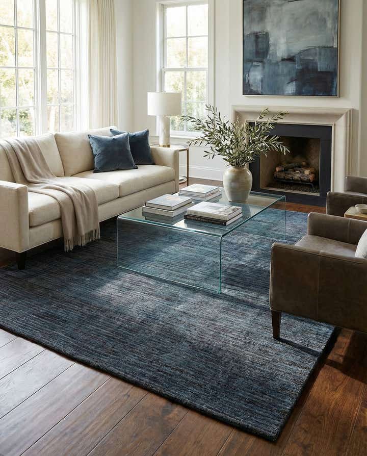 8' 5 x 9' 5 Hand Knotted Darya Wool Rug
