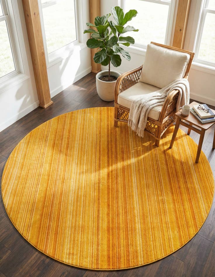 Detail image of 10' 2 x 10' 2 Gemstone Round Rug