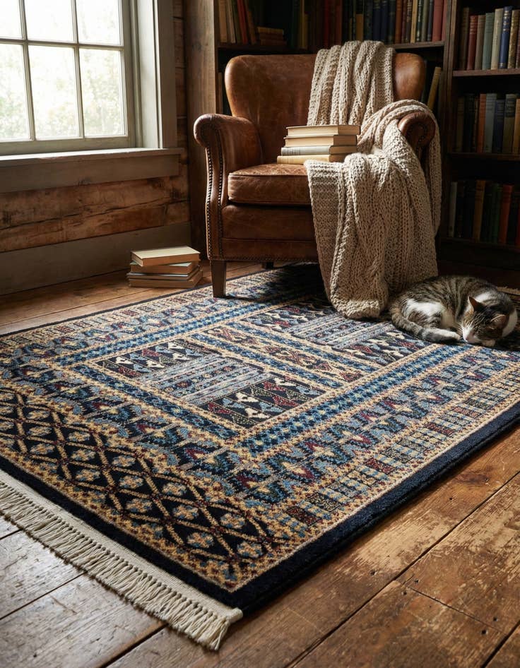 Detail image of 3' x 5' 3 Bokhara Rug