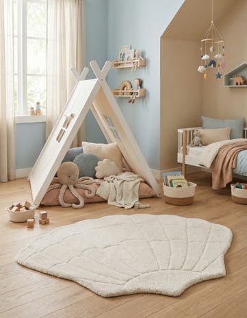 3' 1 x 4' 1 Playtime Kids Wool Freeform Rug
