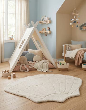 3' 1 x 4' 1 Playtime Kids Wool Freeform Rug