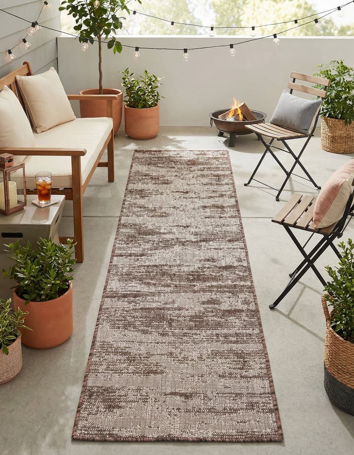 2' x 8' Easy-Clean Modern Indoor / Outdoor...