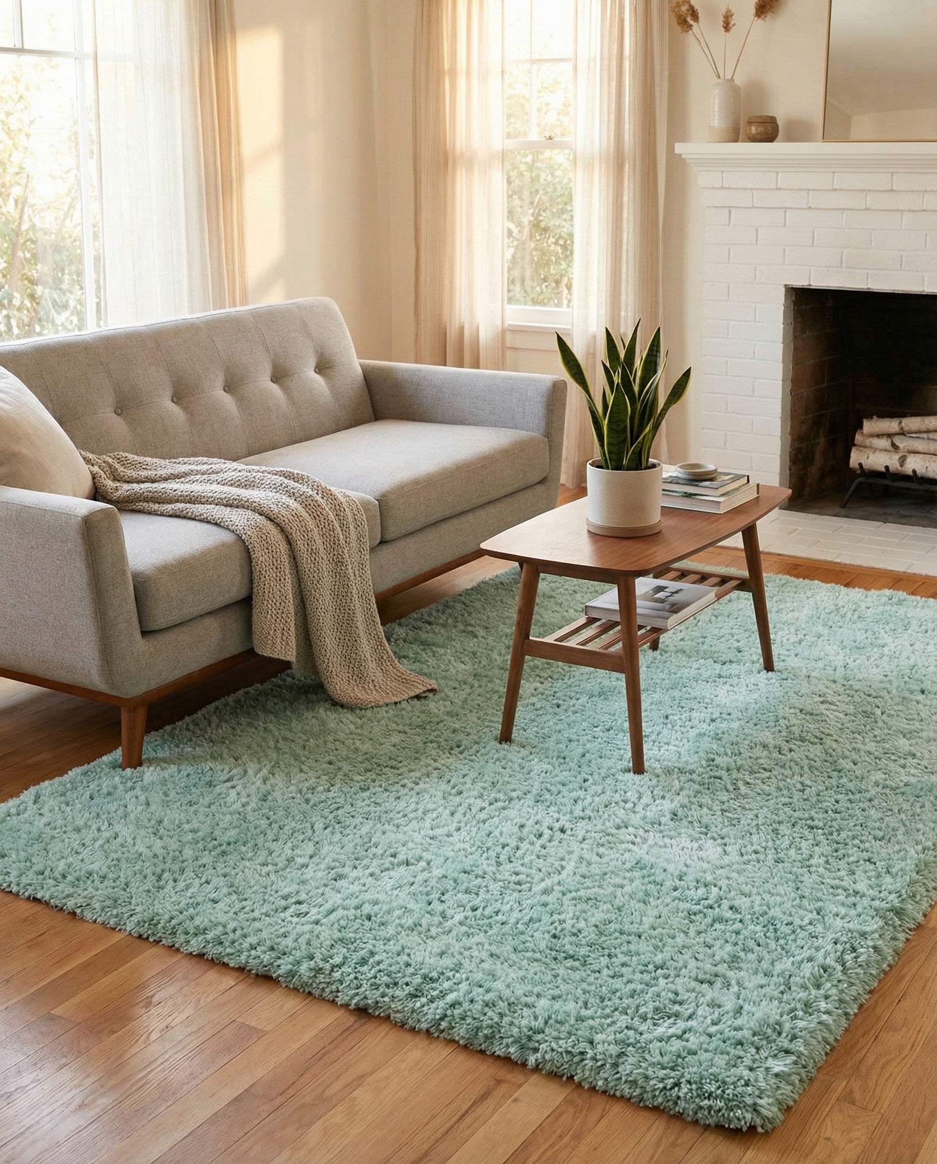  4' x 6' Infinity Shag Rug