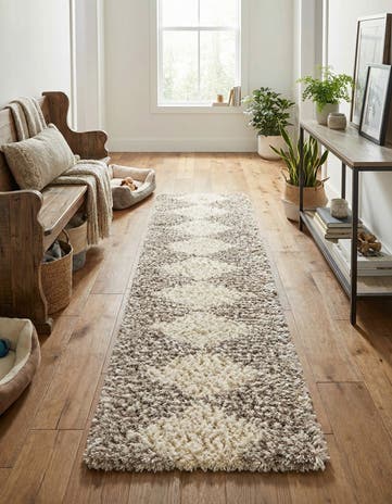 2' 7 x 10' Infinity Shag Runner Rug