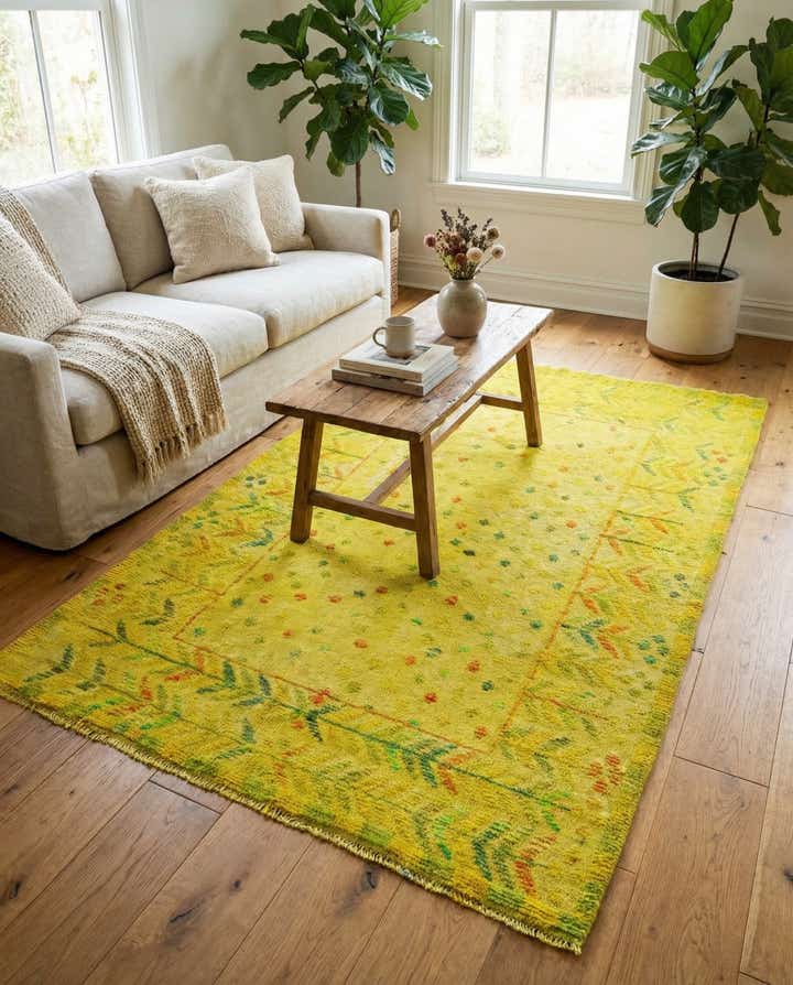 5' x 7' 3 Hand Knotted Darya Wool Rug
