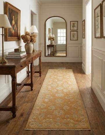 2' 8 x 10' Hand Knotted Peshawar Ziegler Runner Rug