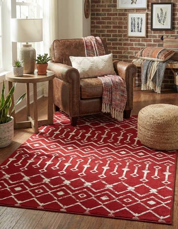 4' x 6' Kasbah Trellis Rug